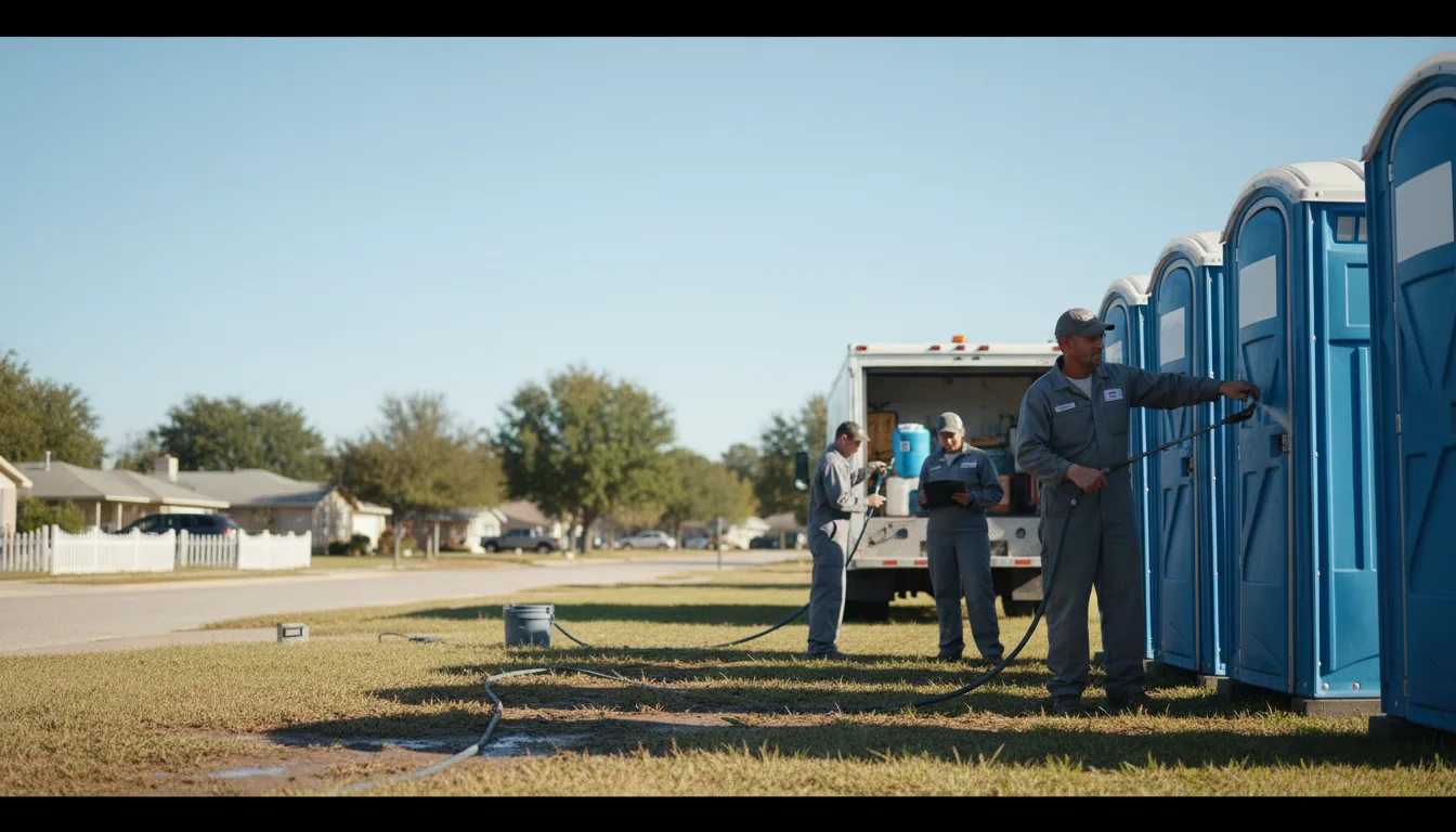 Long-Term Portable Toilet Rental in Edgerton, WI near me